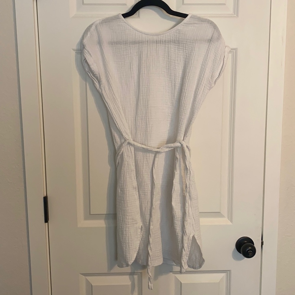 White dress/coverup